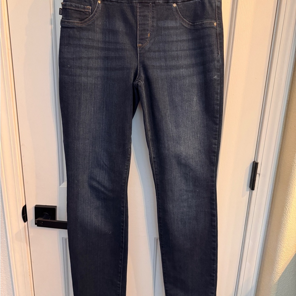 Lee Skinny Jeans in Dark Blue Wash